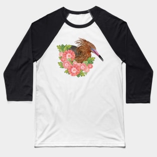 Reddish Egret Baseball T-Shirt